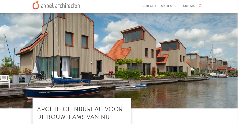 Appel Architecten - Architecture Website Design