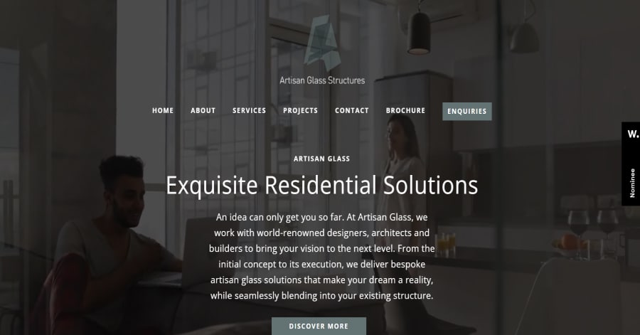 Artisan - Construction Website Design