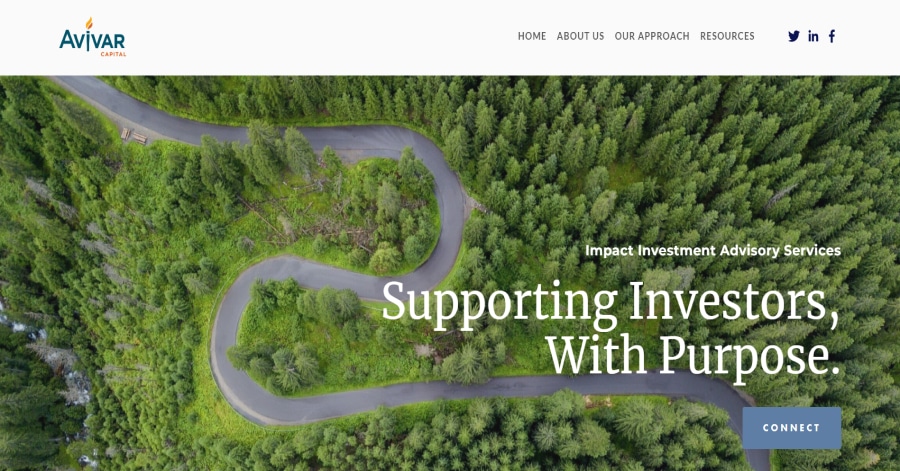 Avivar - Advisor Website Design