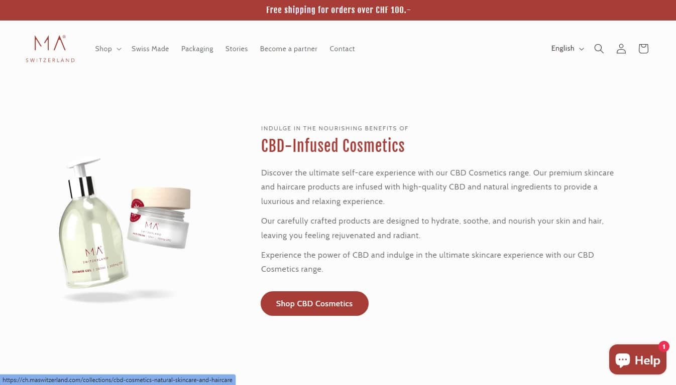 Best Landing Pages_MA Switzerland