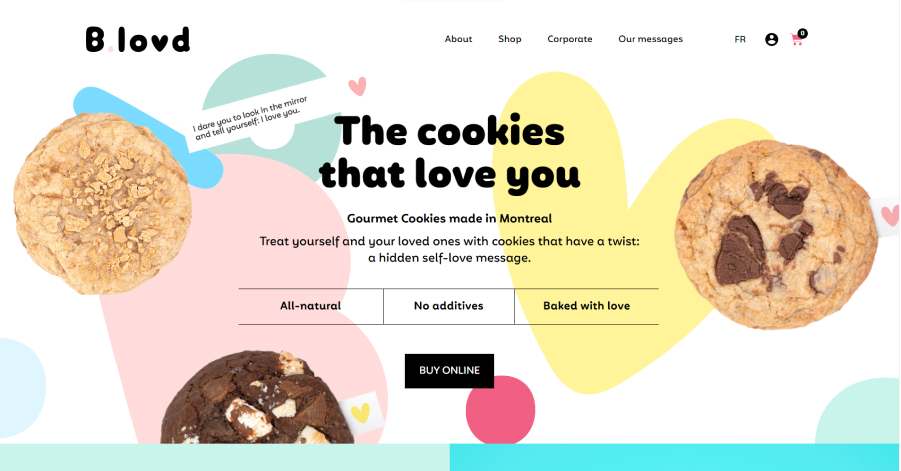 Blovd - WooCommerce Website Example