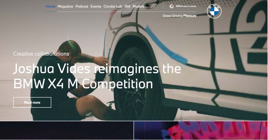 BMW - Web App Examples