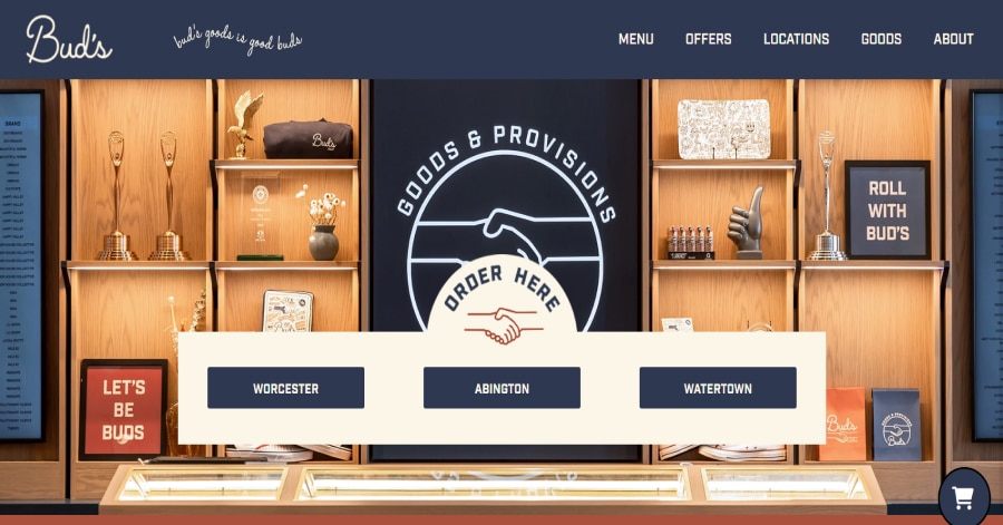 Buds - Cannabis Web Design