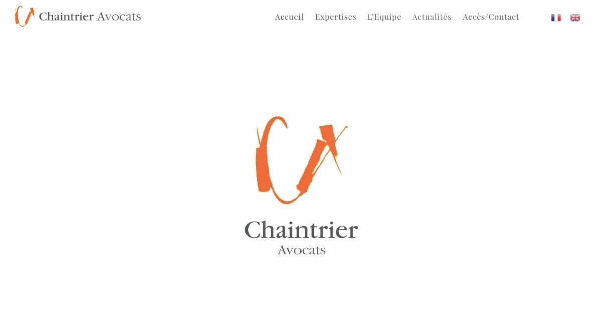 Chaintrier Avocats WPX Website Example