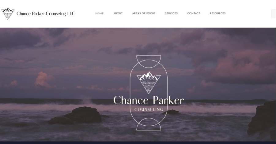 Chance Parker Counseling - Therapist Website Examples