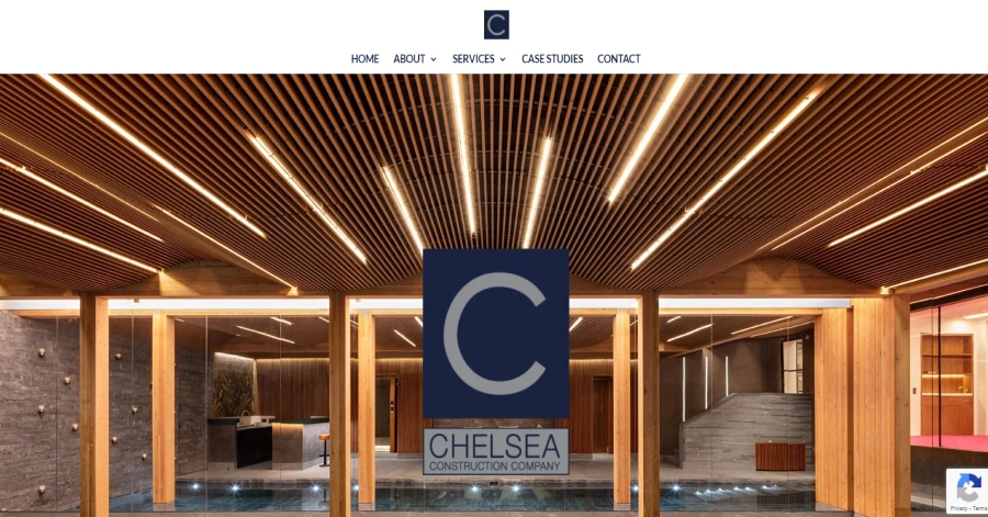Chelsea Construction - Construction Website Design