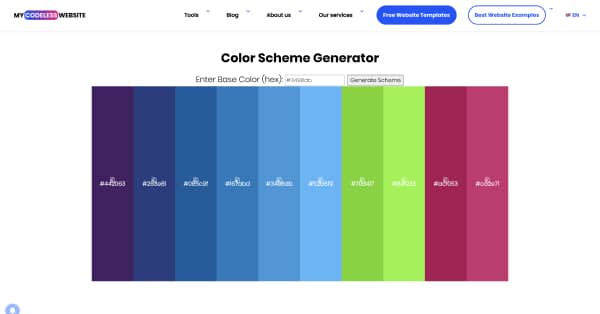 Color Scheme Generator