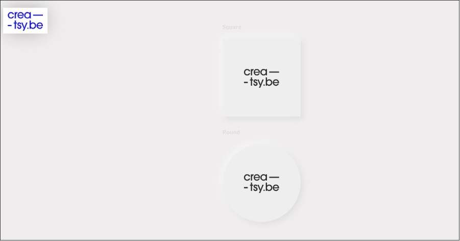 Creatsy.be - Neumorphism Website Examples