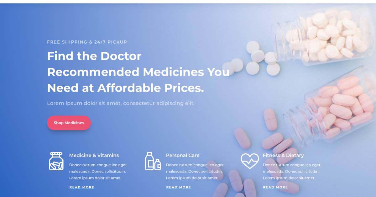 Pharmacy Template Pharmacy Template