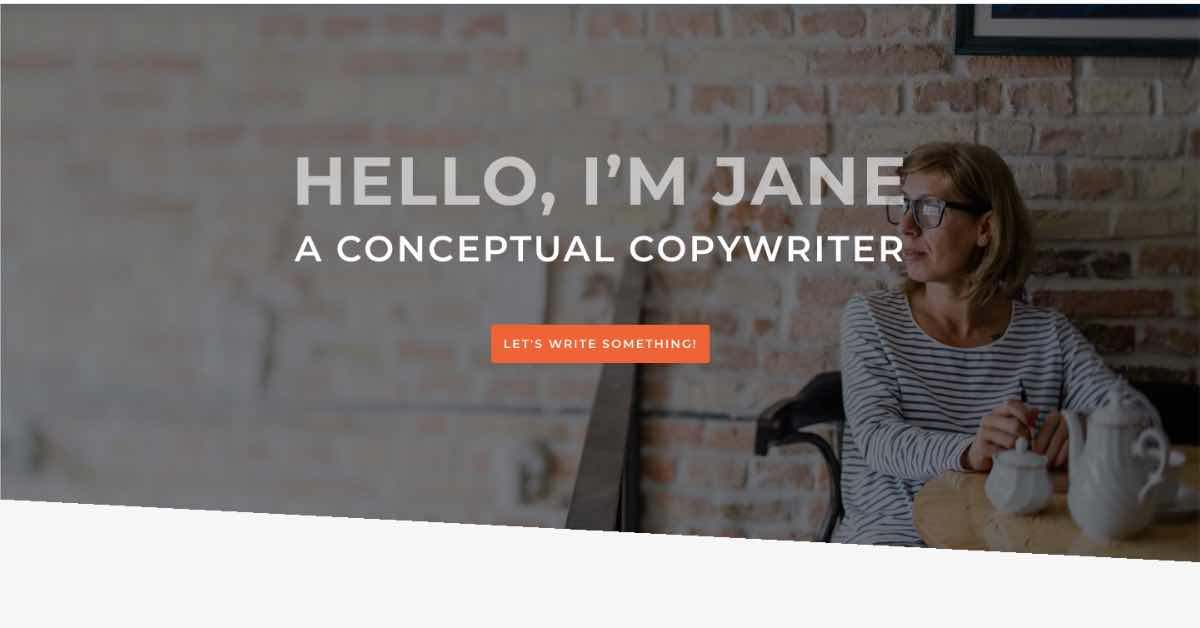 Copywriter Template Website Copywriter Template Website