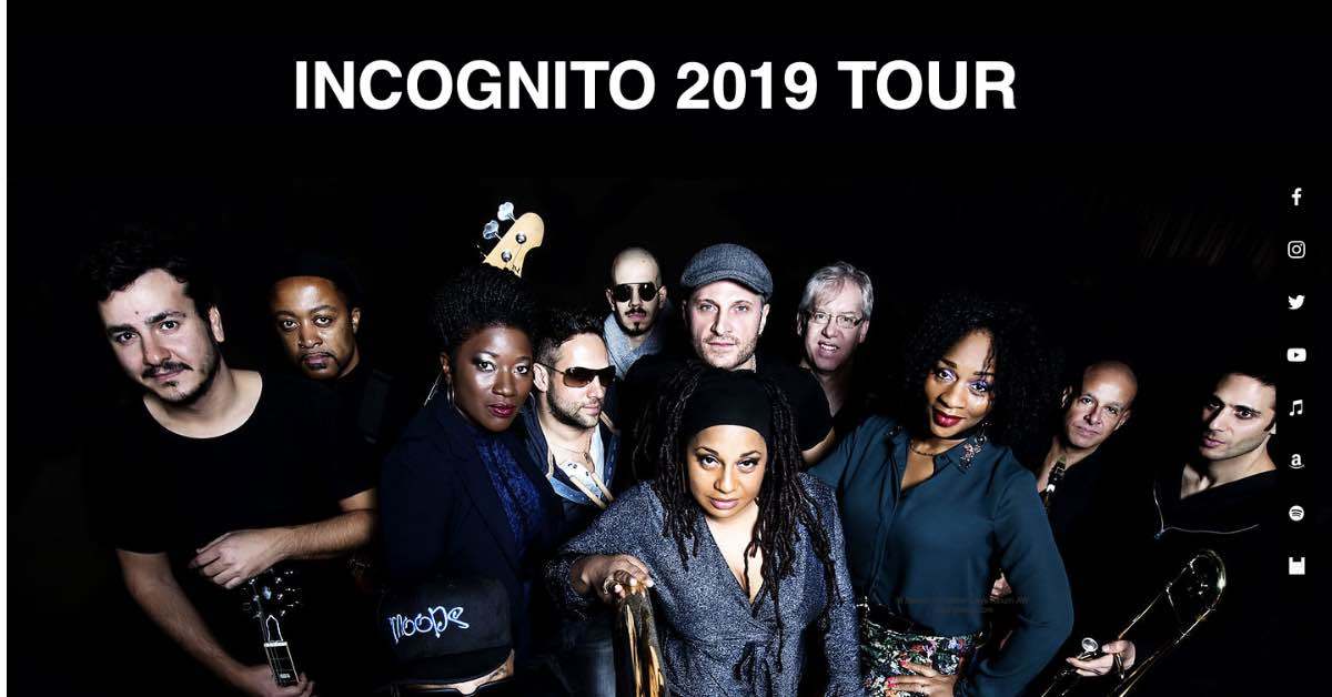 Incognito Band Website Design