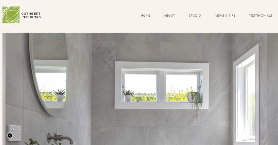 Cuthbert - Interior Web Design