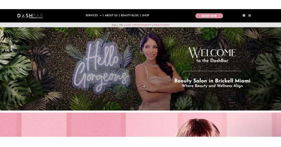 DashBar - Static Website Design