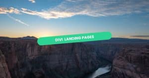 Divi Landing Pages