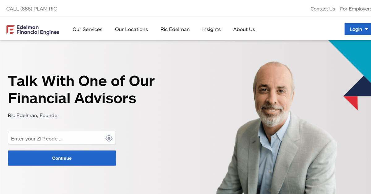 Edelman Advisor Website Design