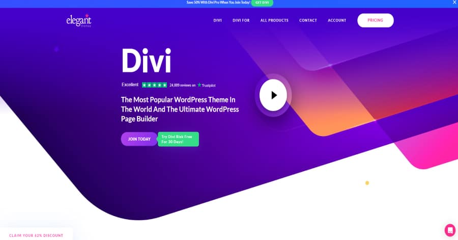 Elegant - Modern Website Design