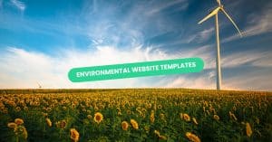 Environmental Website Templates