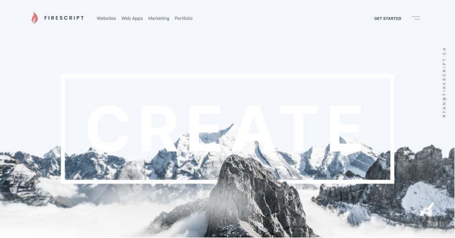 Firescript Clean Website Example