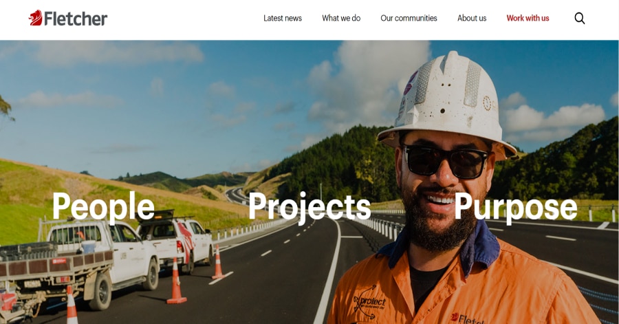 Fletcher - Construction Website Design