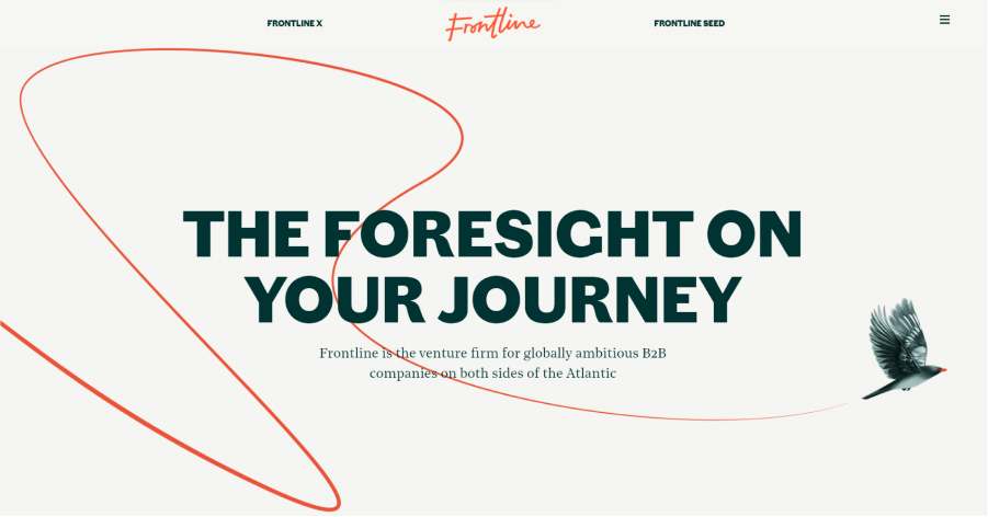 Frontline - B2B Website Example