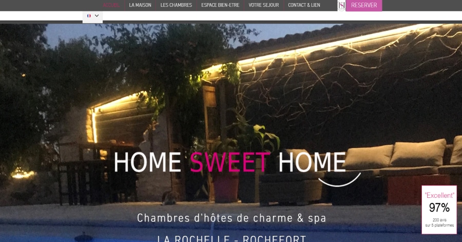 Home Sweet Home - Wix Hotel Website
