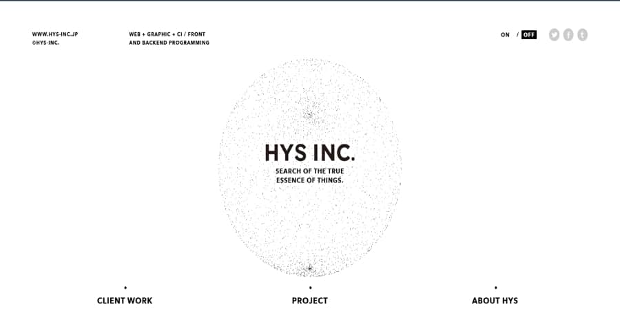 HYS - Japanese Web Design