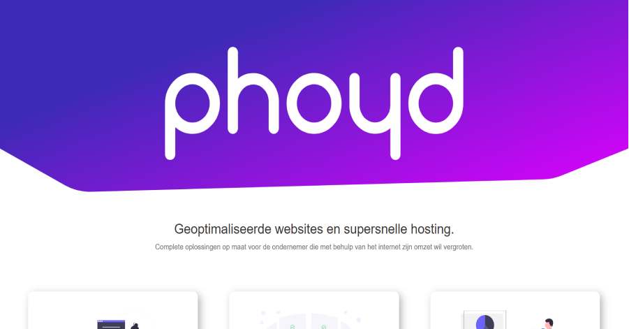 Purple Web Design - Phoyd