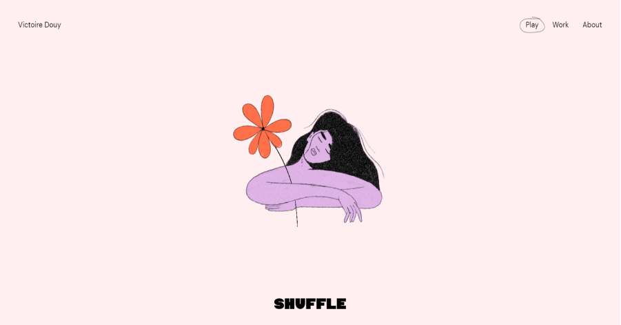 Victoire Duoy - Pink Web Design