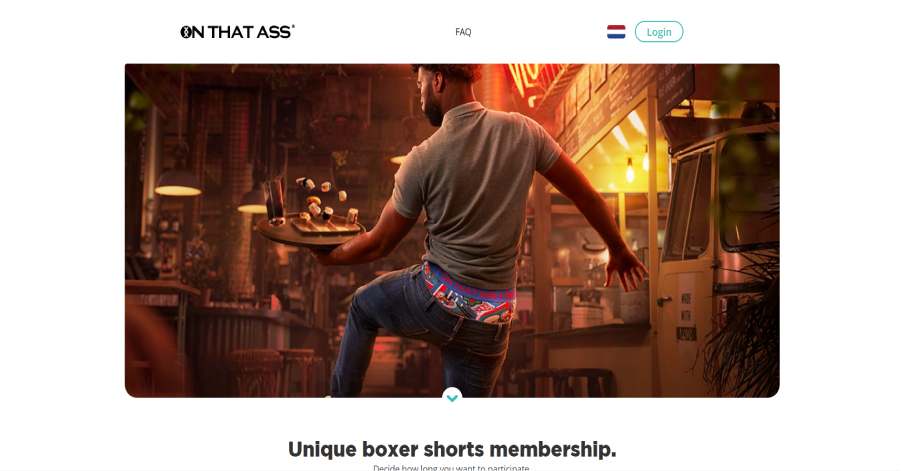 Membership Website Examples - On That Ass