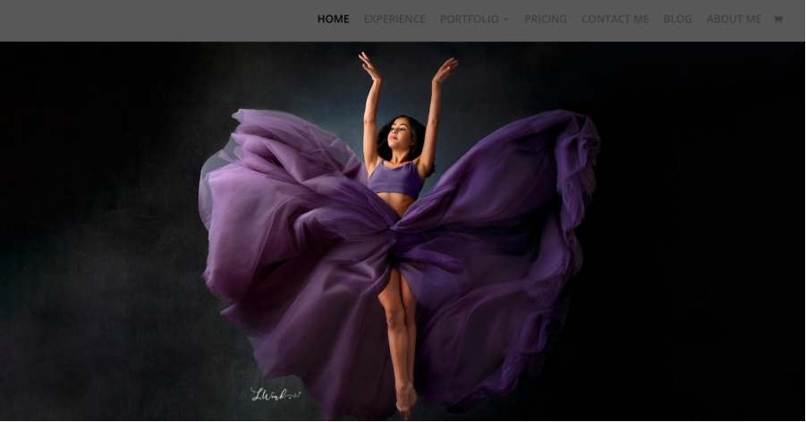 Iwink Photography Website Example