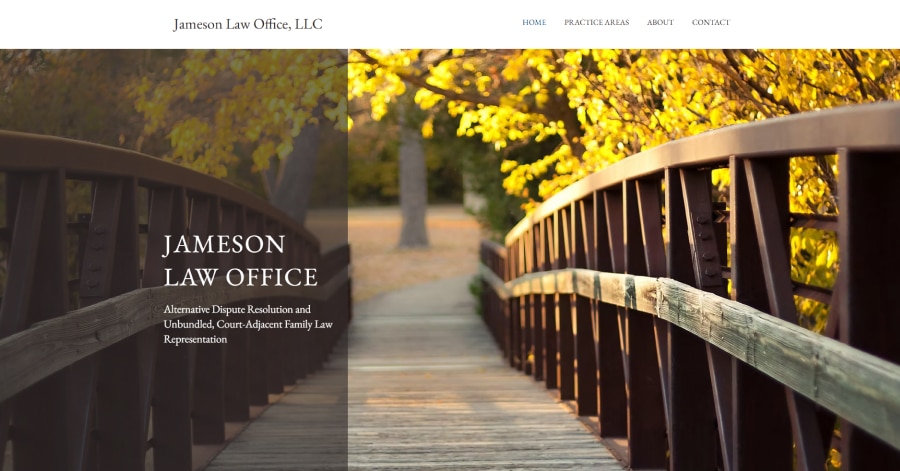 Jameson Law Office - Wix Law Firm Websites