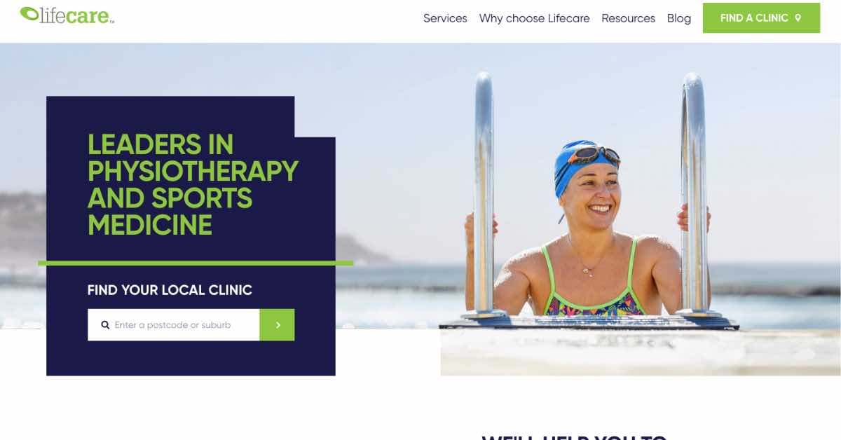 Lifecare Doctor Website Example