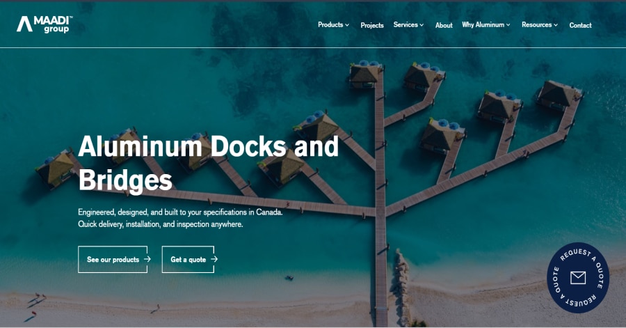 Maadi - Construction Website Design