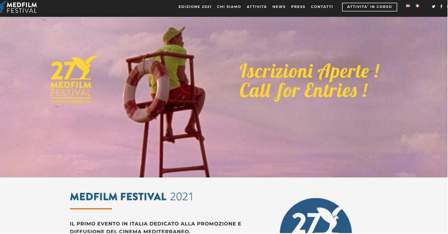 Medfilm Festival Cloudways Website Example