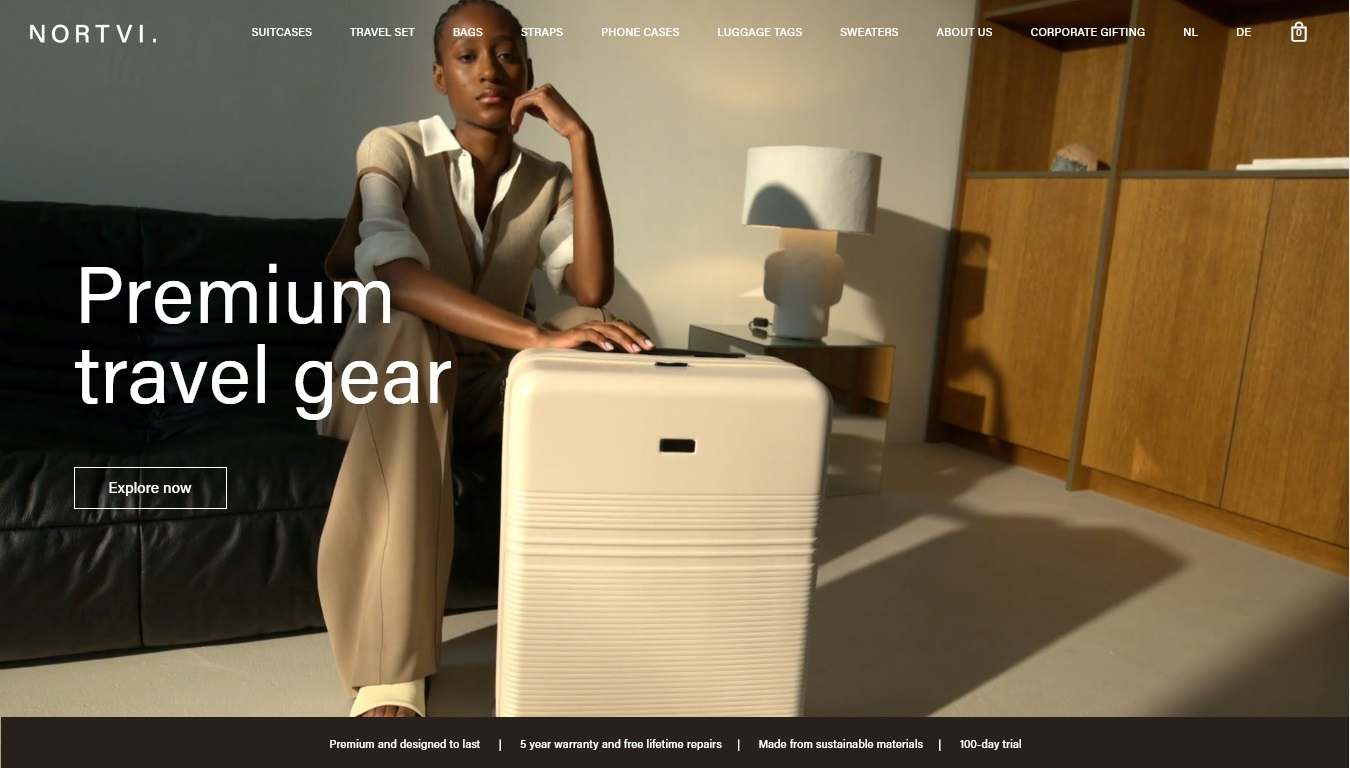 NORTVI - eCommerce Website Example