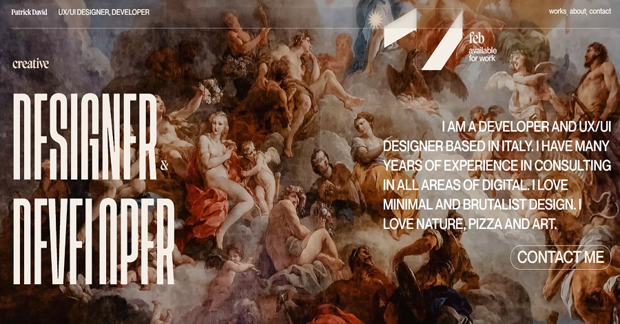 Patrick David - Clean Website Patrick David