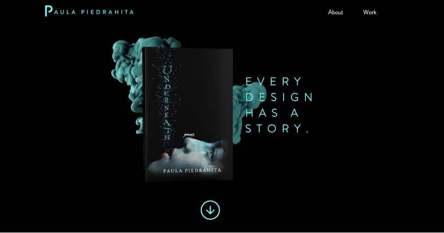 Paula Piedrahita Black Website Example