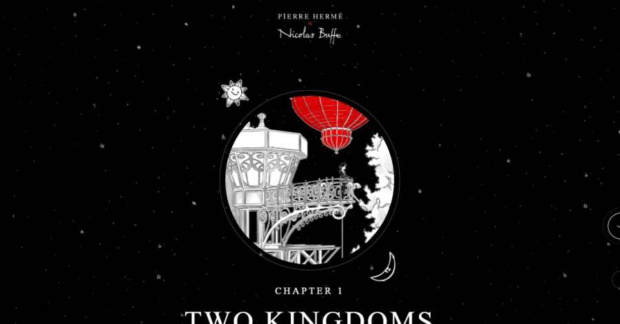 Pierre Herme - Interactive Website Examples