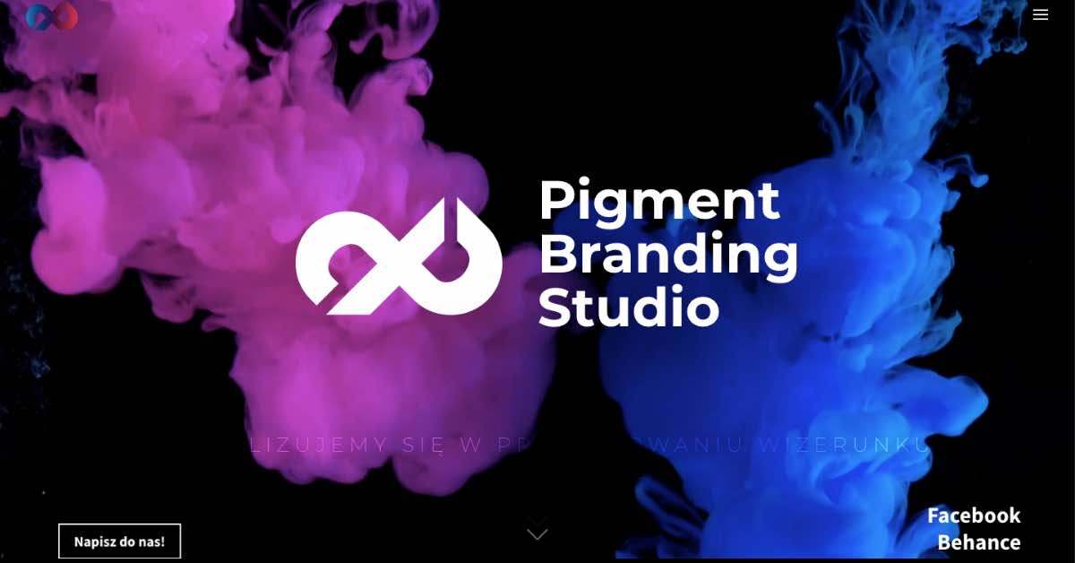 Pigment Agency Website Example