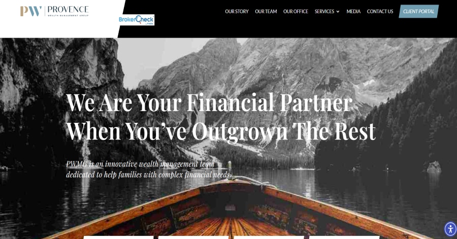 Provence - Advisor Website Design