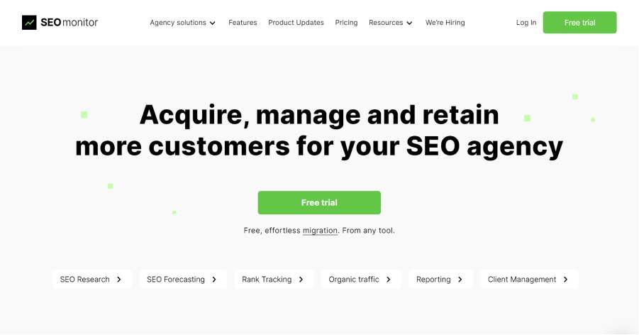 SEOMonitor - GatsbyJS Website Example