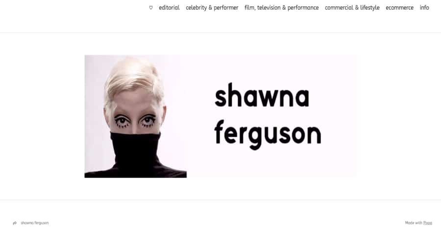 Shawna Ferguson - Model Webites Shawna Ferguson - Influencer Website Examples