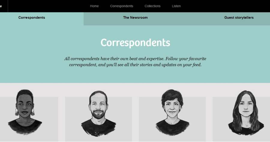 Curry Up Now - Menu Website Design