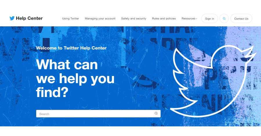 Twitter Help - FAQ Page Examples