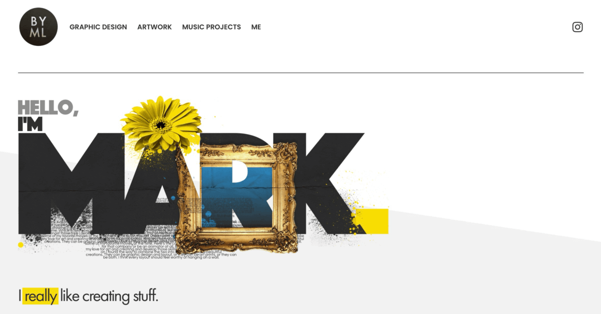 by Mark Lange - Squarespace Artist Websites
